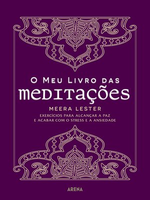 cover image of O meu livro das meditações